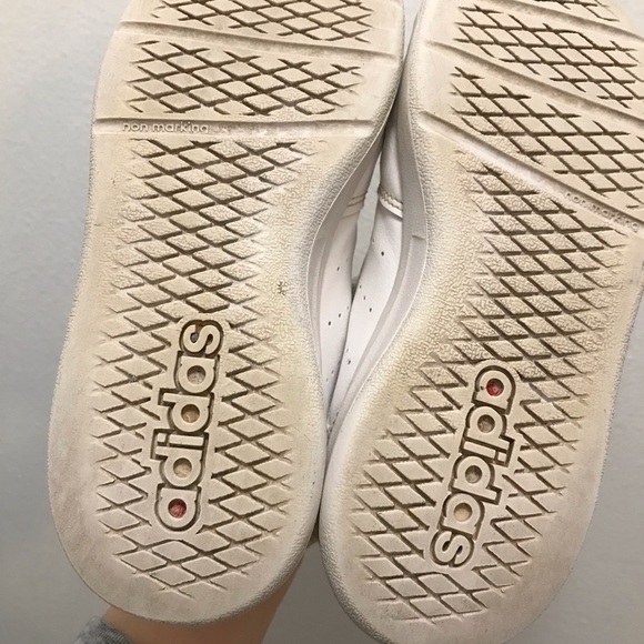 Adidas kids white sneakers size 1,5 - Picture 10 of 13